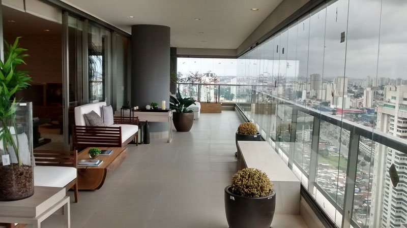 Envidraçamento de Sacada Apartamento